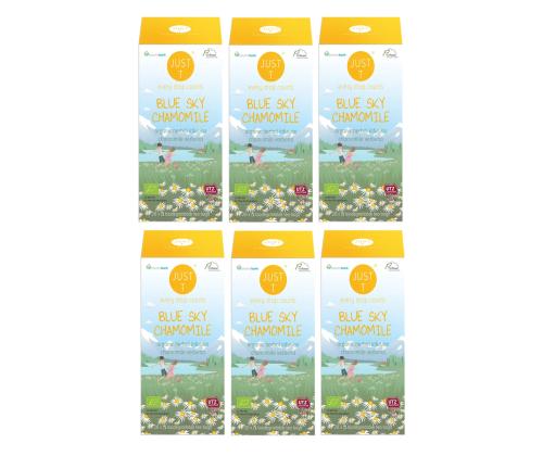 Taimetee JUST T Blue Sky Chamomile Bio kummeli ja raudürdiga 20tk