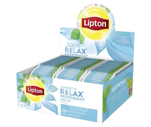 Taimetee LIPTON Piparmünditee 100tk karbis