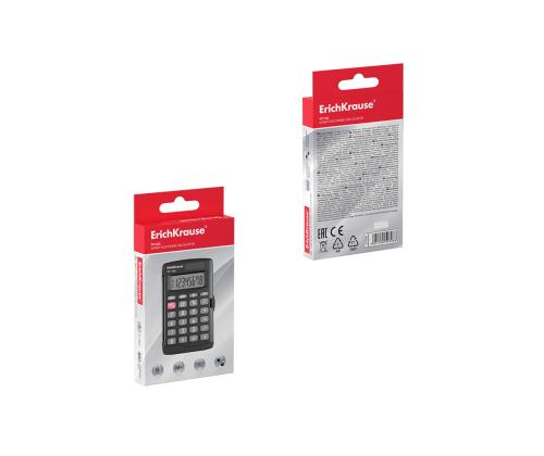 Taskukalkulaator 8-kohaline ERICH KRAUSE PC-103 Classic, must