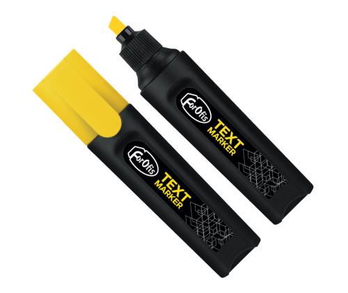 Tekstimarker FOROFIS 1-5mm kollane