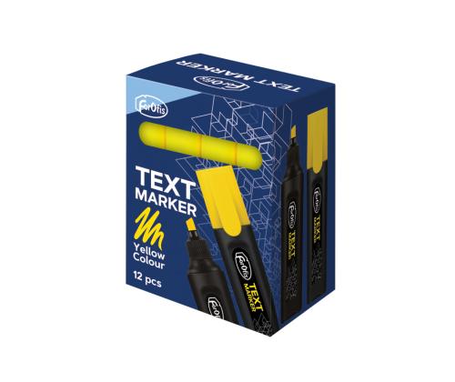 Tekstimarker FOROFIS 1-5mm kollane