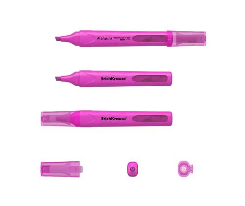 Tekstimarker ERICH KRAUSE Liquid Visioline V-14, neeonroosa