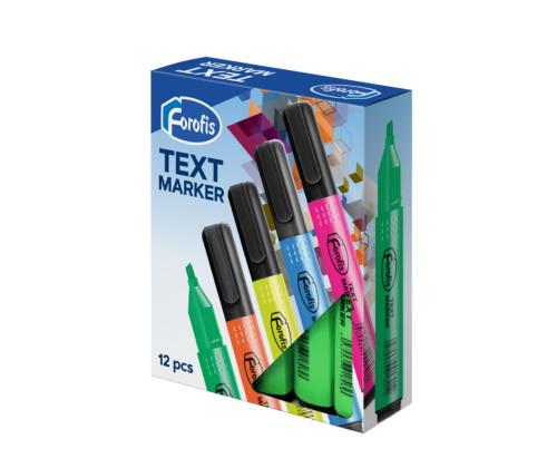 Tekstimarker FOROFIS 1-3mm kollane