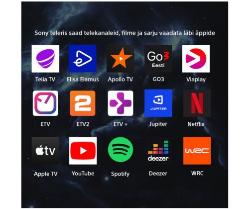 Teler SONY 65 4K Google TV KD-65X82J