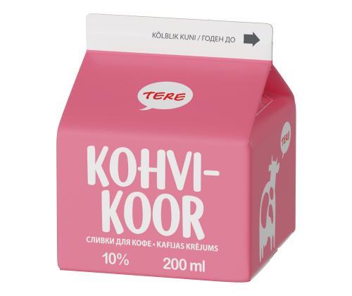 TERE Kohvikoor 10% 200ml x 15