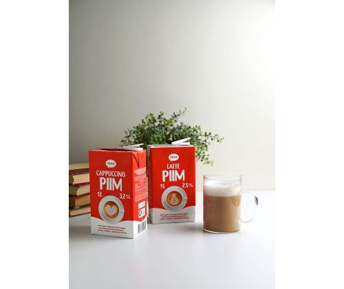 Piim TERE, Cappuccino kõrgkuumutatud 3,2% UHT, 1L