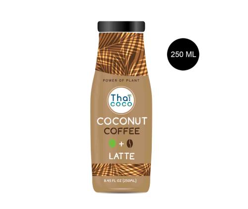 THAI COCO Kookoskohv Latte 250ml (klaas)