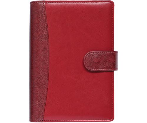 Time-Master kalender Compact A6 PÄEV, kunstnahk (TUMEPUNANE) 00601/40171