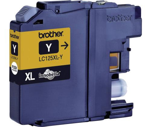 Tindikassett Brother LC125 XL kollane 1200 lehte