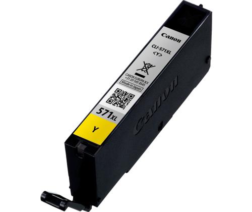 Tindikassett Canon CLI-571 XL kollane