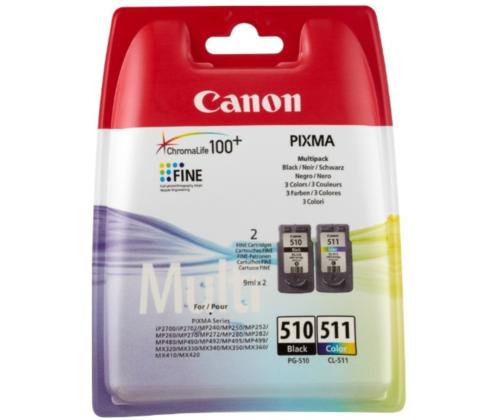 Tindikassett Canon PG-510/CL-511 multipakend