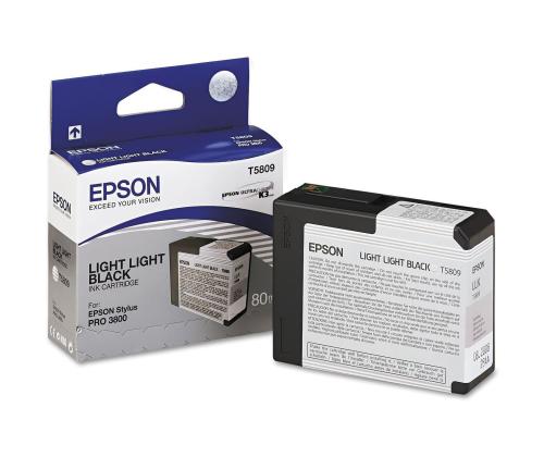 Tindikassett Epson Stylus Pro T5809 hele hele must (80ml)