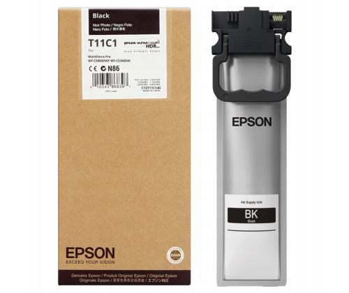 Tindikassett EPSON T11C1 L (WF-C5390, WF-C5890) 3000 lehte must