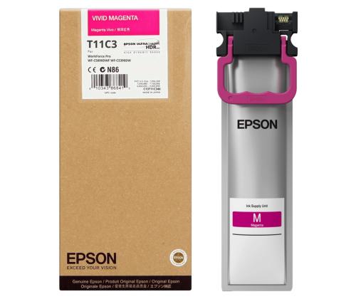 Tindikassett EPSON T11C3 L (WF-C5390, WF-C5890) 3000 lehte punane