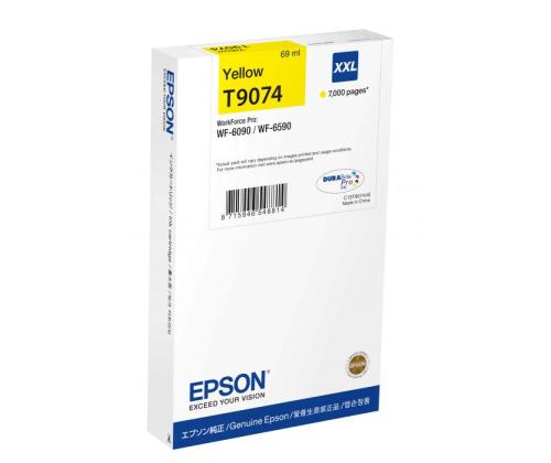 Tindikassett Epson T9074 XXL kollane