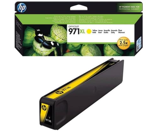 Tindikassett HP CN628AE 971XL kollane