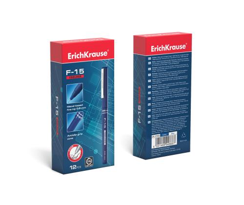 Tindipliiats korgiga ERICH KRAUSE F-15 0,5mm sinine