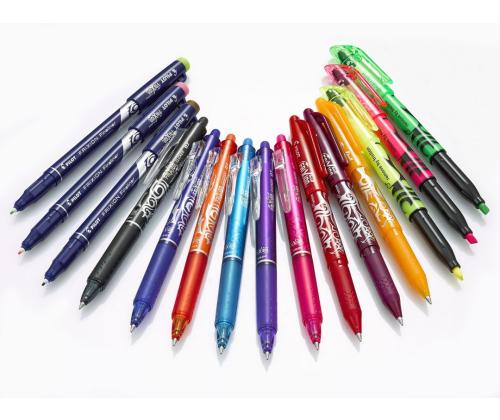 Tindipliiats korgiga PILOT Frixion kirjutab-kustutab 0,7mm roheline