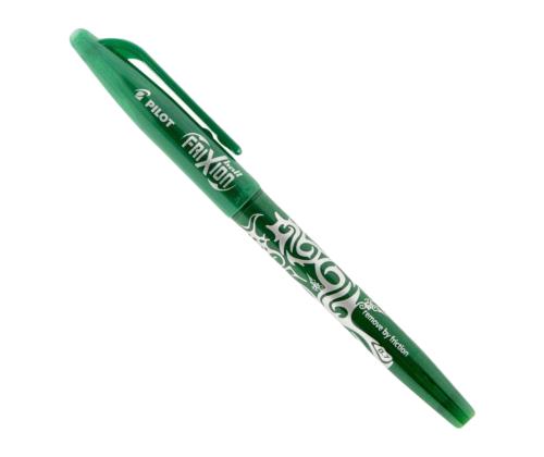 Tindipliiats korgiga PILOT Frixion kustutatav  0,7mm roheline
