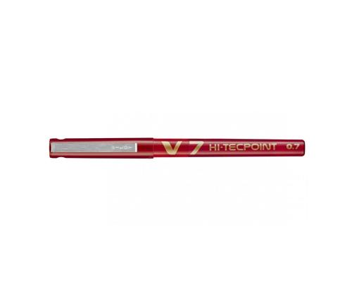 Tindipliiats PILOT Hi-Tecpoint V7 M0,7mm punane