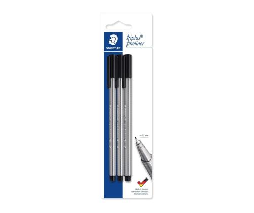 Tindipliiats STAEDTLER Triplus Fineliner 334 0,3mm must