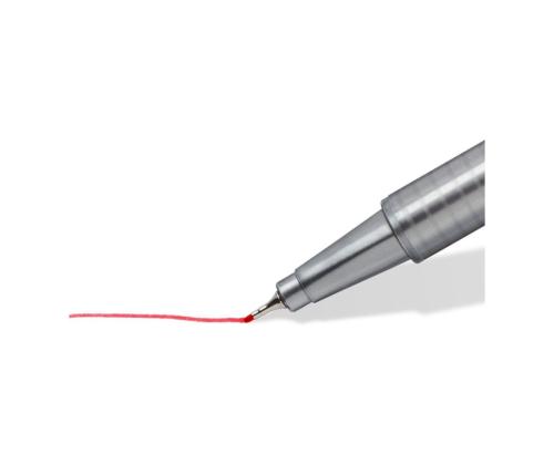 Tindipliiats STAEDTLER Triplus Fineliner 334 0,3mm punane