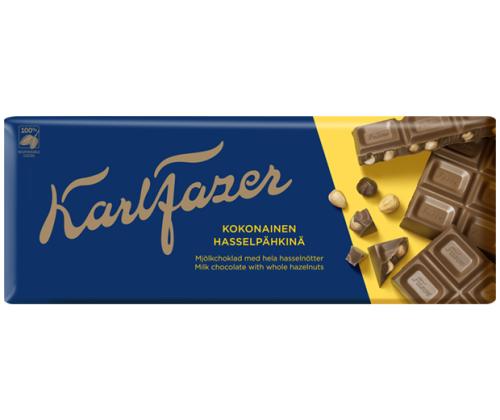 Šokolaad FAZER metspähklitega 200g