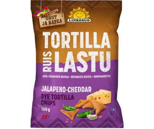 Rukkikrõpsud LINKOSUO jalapeno-cheddar maitselised 100g