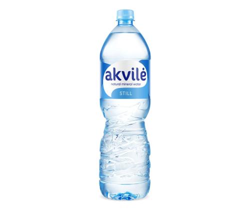 Mineraalvesi AKVILE Looduslik 1,5L (karboniseerimata, pet)