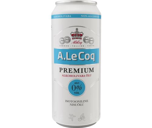A. LE COQ Premium alkoholivaba nisuõlu hele 50cl (purk)