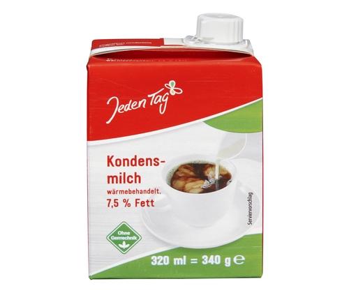 JEDEN TAG Kondenspiim suhkruta 7,5% 340g (kõrgkuumutatud)