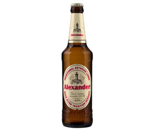 A. LE COQ õlu Alexander hele 5,2% 50cl (pudel)