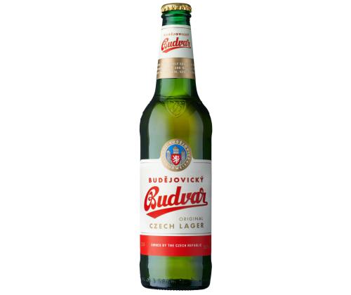 BUDWEISER õlu Budvar Lager hele 5% 50cl (pudel)