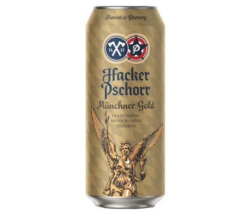 HACKER-PSCHORR õlu Münchner Gold hele 5,5% 50cl (purk)