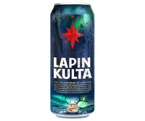 LAPIN KULTA õlu Premium hele 5,2% 50cl (purk)