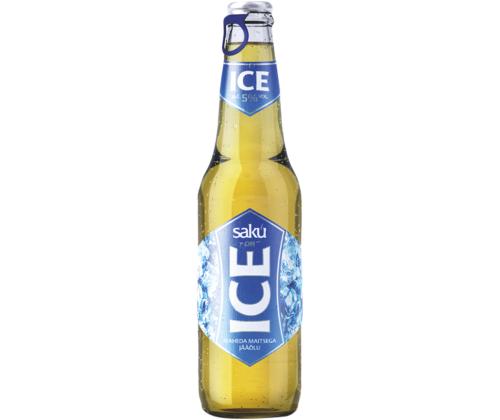 SAKU õlu On Ice hele 5% 33cl (pudel)