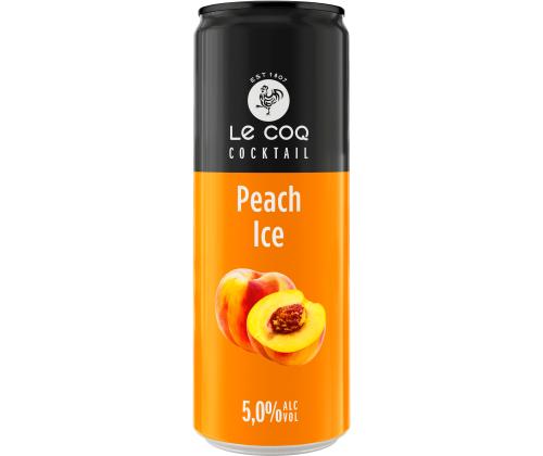 A. LE COQ Cocktail Peach Ice 5% 35,5cl (purk)