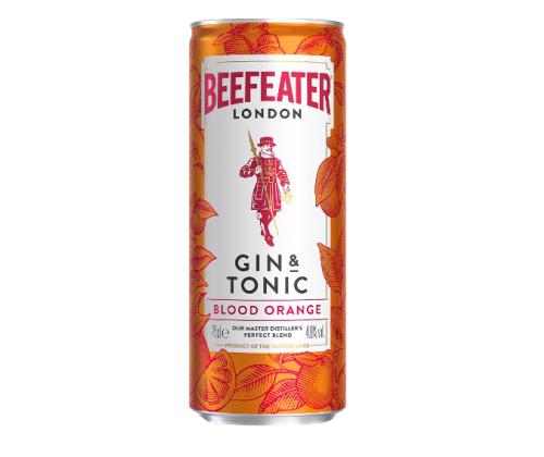 BEEFEATER London Blood Orange Gin&Tonic 4,9% 25cl (purk)