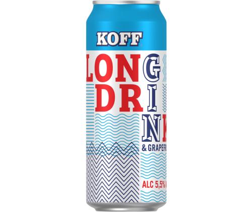 KOFF Long Drink Grapefruit 5,5% 50cl (purk)