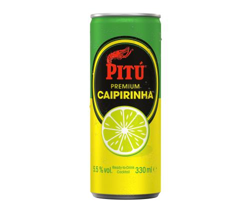 PITU Caipirinha Premium Cocktail 5,5% 33cl (purk)