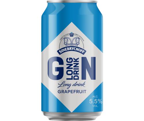 SINEBRYCHOFF Long Drink Grapefruit 5,5% 33cl (purk)