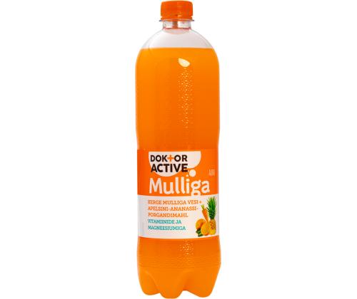 AURA DR. Active Mulliga apelsini-ananassi-porgandi 1l (pet)