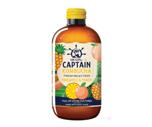CAPTAIN Kombucha Ananassi Organic 1l (pet)