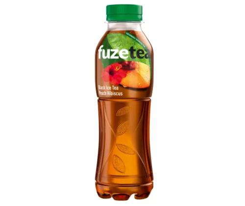 FUZETEA Must jäätee Peach Hibiscus 0,5l (pet)