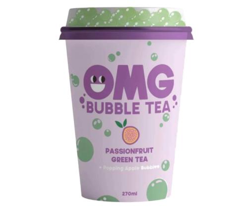 OMG BUBBLE TEA Passion Fruit 270ml