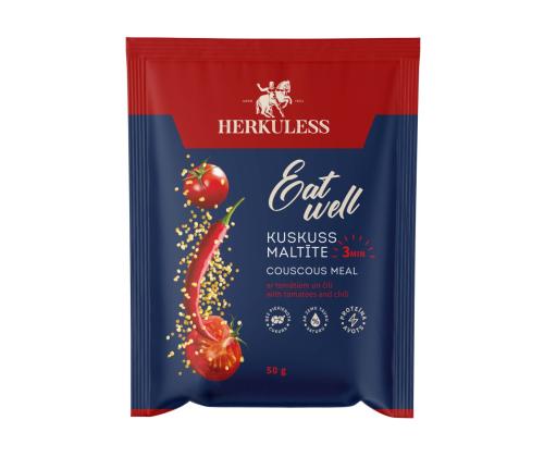 HERKULESS Kuskussi kiirpuder tomati ja tšilliga 50g