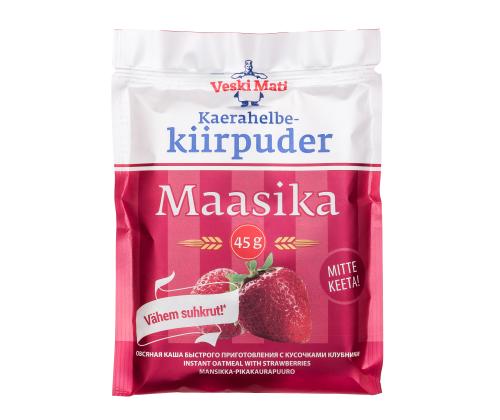 VESKI MATI Kiirkaerapuder Maasika 45g