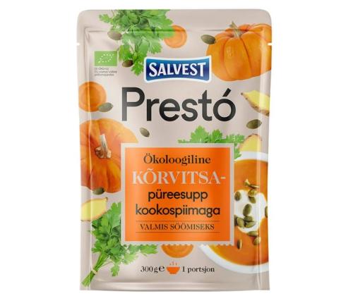 SALVEST Presto kõrvitsapüreesupp kookospiimaga 300g