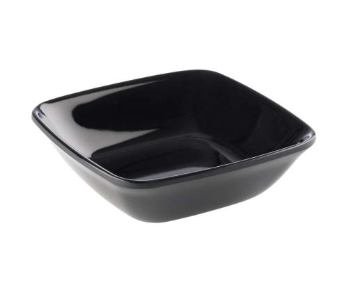 BEST Kauss 10x10/3,5cm 0,15L melamiin, must (APS)