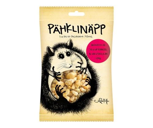 PÄHKLINÄPP Röstitud maapähklid karamellis 120g